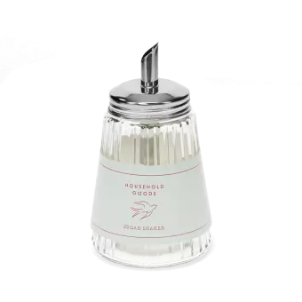 Glass sugar shaker 250ml