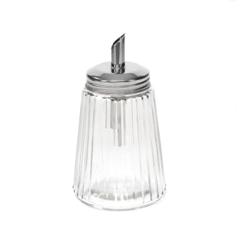 Glass sugar shaker 250ml
