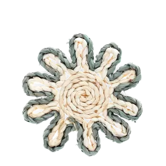 Corn husk coaster - Grey