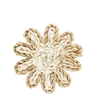 Corn husk coaster - Natural