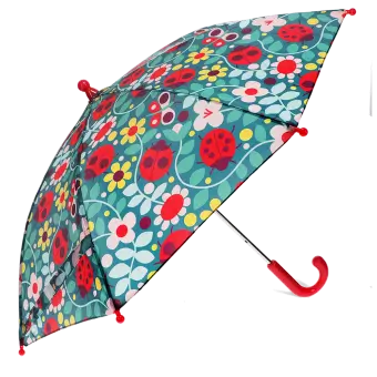 kids ladybird push up umbrella