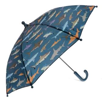 kids sharks push up umbrella