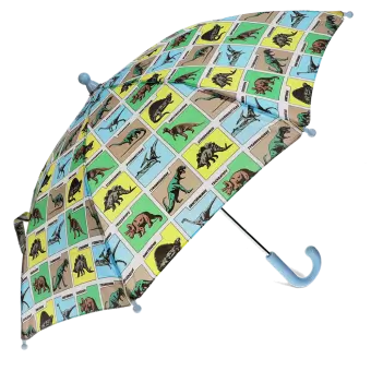 kids prehistoric land push up umbrella