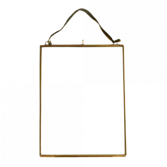 Hanging Brass Frame 15x20cm