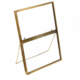 Standing Brass Frame 18x13cm