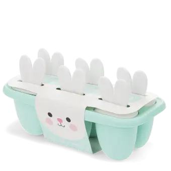 Blue Ice lolly mould - Bunny Ears