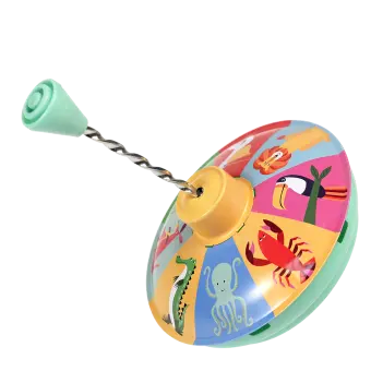 Spinning top - Colourful Creatures