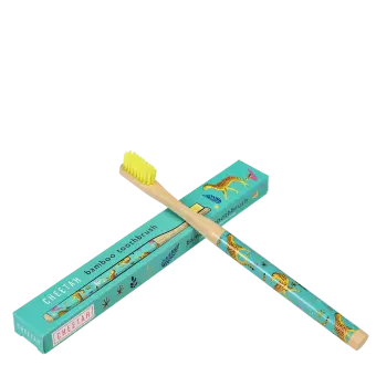 Bamboo toothbrush - Cheetah