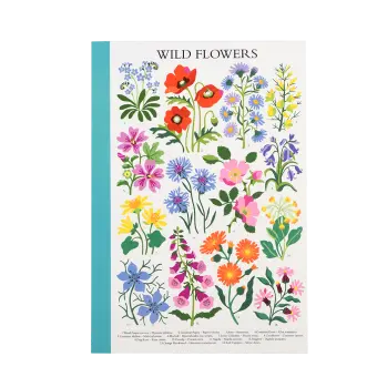 A5 notebook - Wild Flowers