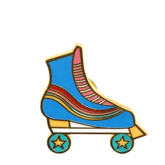 Pin badge - Roller skate 
