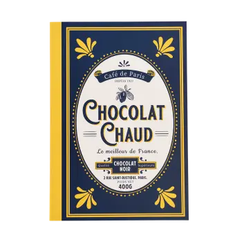 A5 notebook - Cafe de Paris CHOCOLAT CHAUD