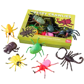 Creepy crawlies (box of 10)
