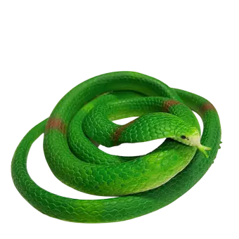 Rubber cobra toy