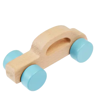 Wooden push along toy - Car
