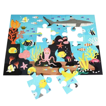 Floor puzzle (24 pieces) - Coral Reef