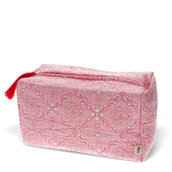 Quilted wash bag - Anushka
