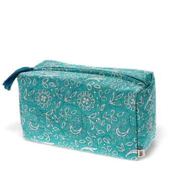 Quilted wash bag - Radhika