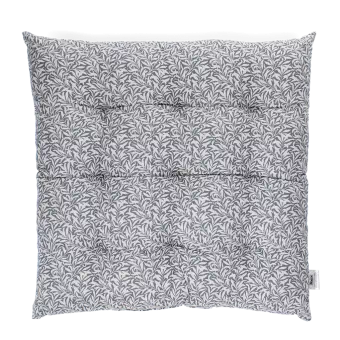 Seat pad cushion (37x37cm) - Grey leaf
