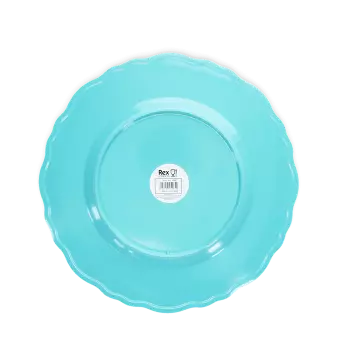Melamine plate (20cm) - Pale blue