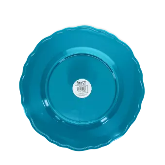 Melamine plate (20cm) - Petrol blue