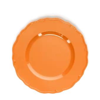 Melamine plate (20cm) - Orange