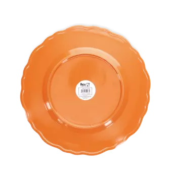 Melamine plate (20cm) - Orange