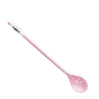 Melamine long-handled spoon - Pink