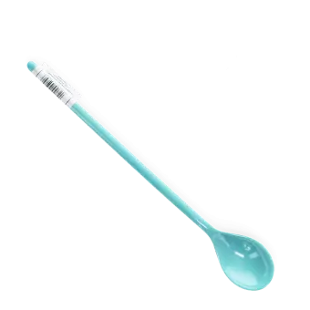 Melamine long-handled spoon - Pale blue
