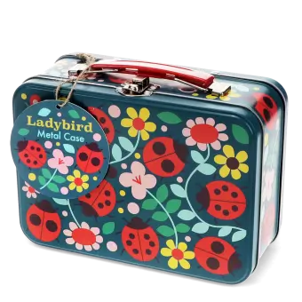 Tin case - Ladybird