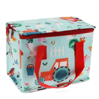 Insulated lunch bag - Farmyard