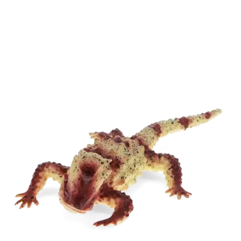 Realistic horned lizard toy