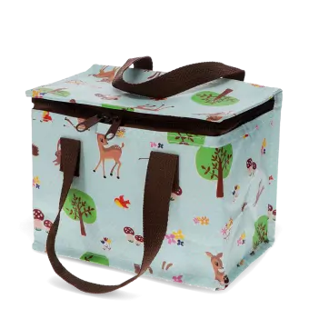 Insulated lunch bag - Woodland Creatures