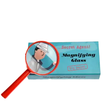 Children's magnifying glass - Secret Agent