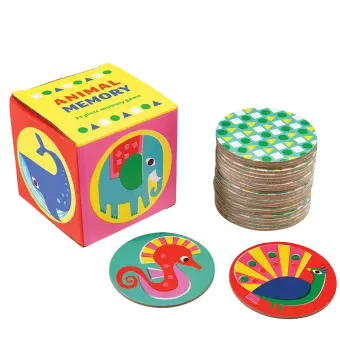 Memory game (12 pairs) - Animals