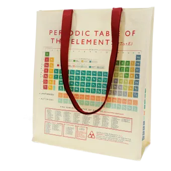 Recycled shopping bag - Periodic Table