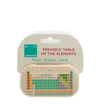 Mini travel case - Periodic Table