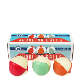 Set of 3 mini juggling balls - Wild Bear