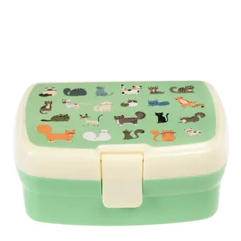 Lunch box with tray - Nine Lives