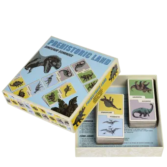 Children's dominoes - Prehistoric Land dinosaur