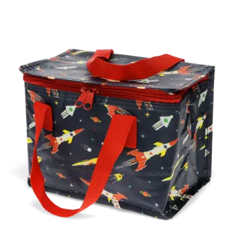 Insulated lunch bag - Space Age Rocket