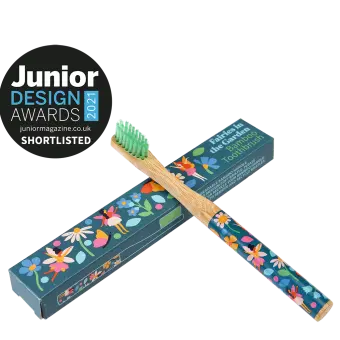Children's bamboo toothbrush - Fairies in the Garden