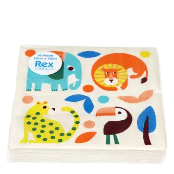Paper napkins (pack of 20) - Wild Wonders