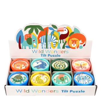 Tilt puzzle - Wild Wonders (assorted - SINGLE)