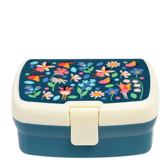 Lunch box with tray - Fairies in the Garden