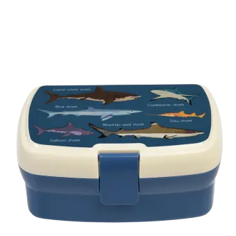 Lunch box with tray - Sharks