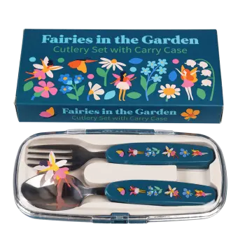 Children's cutlery set - Fairies in the Garden