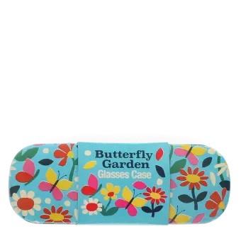 Glasses case & cleaning cloth - Butterfly Garden