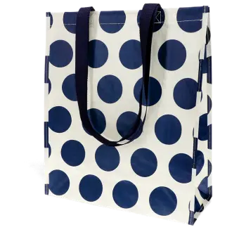 Shopping bag - Spotlight navy on white