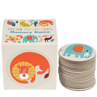 Memory game (12 pairs) - Wild Wonders