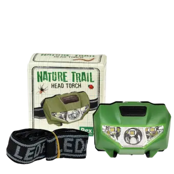 Children's LED head torch - Nature Trail